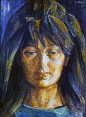  Портрет молодої жінки. 1988. к/п. 58*42.1